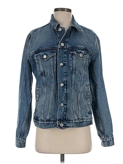 Pre-owned Gap Denim Jacket In Blue