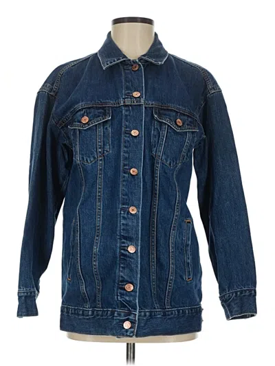 Pre-owned Gap Denim Jacket In Blue