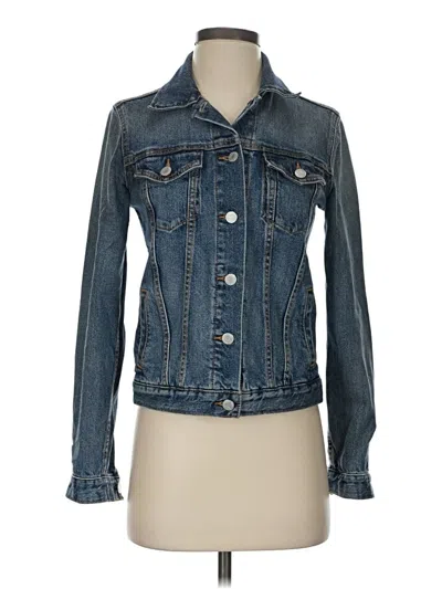 Pre-owned Gap Denim Jacket In Blue