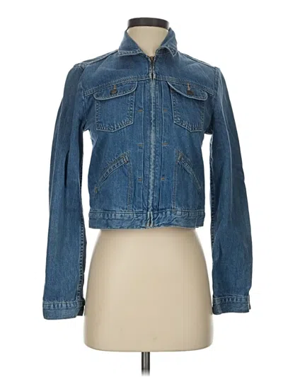 Pre-owned Gap Denim Jacket In Blue