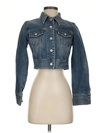 Pre-owned Gap Denim Jacket In Blue