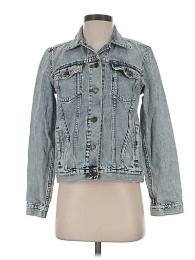 Pre-owned Gap Denim Jacket In Blue