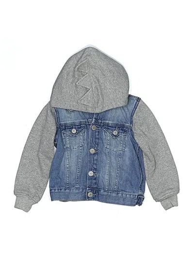Pre-owned Gap Kids' Denim Jacket In Gray