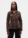 Gap Denim Peplum Jacket