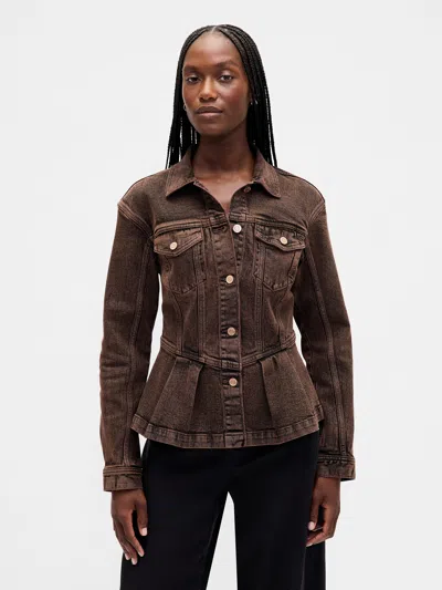 Gap Denim Peplum Jacket