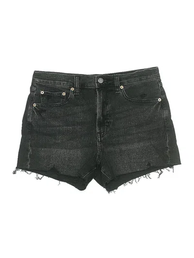 Pre-owned Gap Denim Shorts In Black