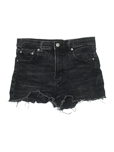 Pre-owned Gap Denim Shorts In Black