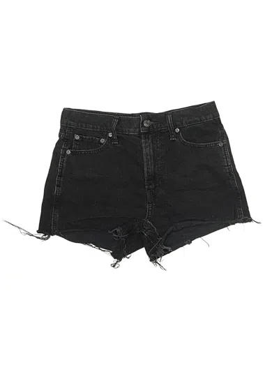 Pre-owned Gap Denim Shorts In Black