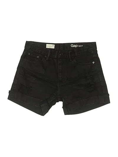 Pre-owned Gap Denim Shorts In Black