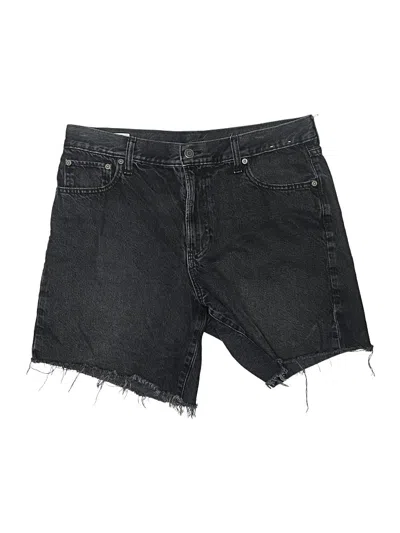Pre-owned Gap Denim Shorts In Black