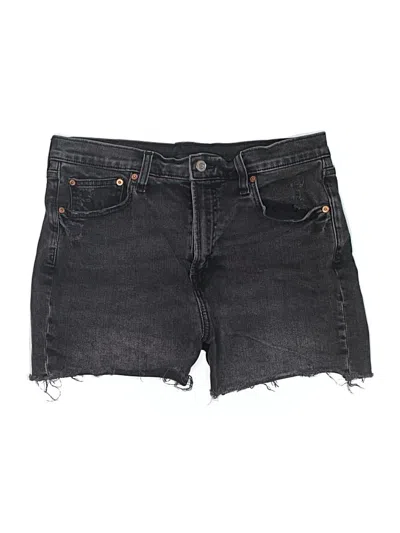 Pre-owned Gap Denim Shorts In Black