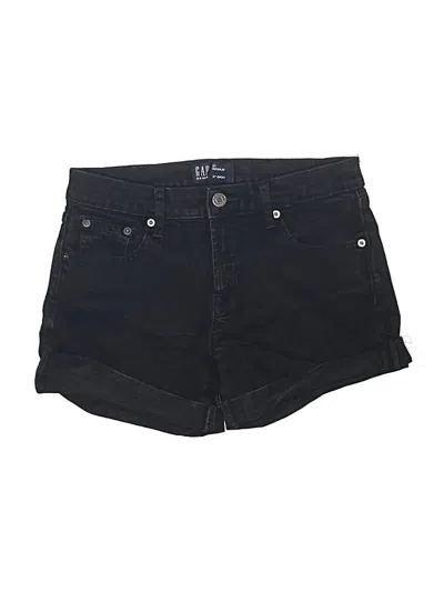 Pre-owned Gap Denim Shorts In Black