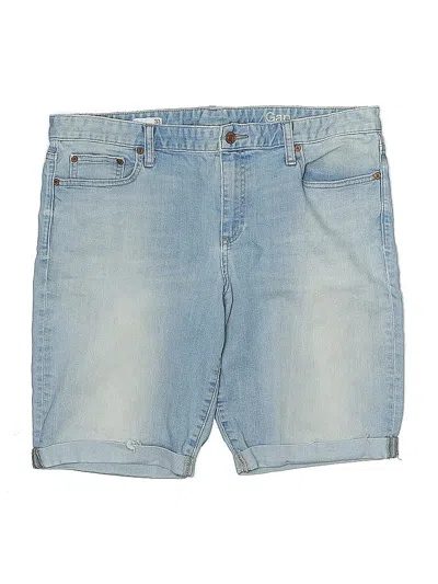 Pre-owned Gap Denim Shorts In Blue