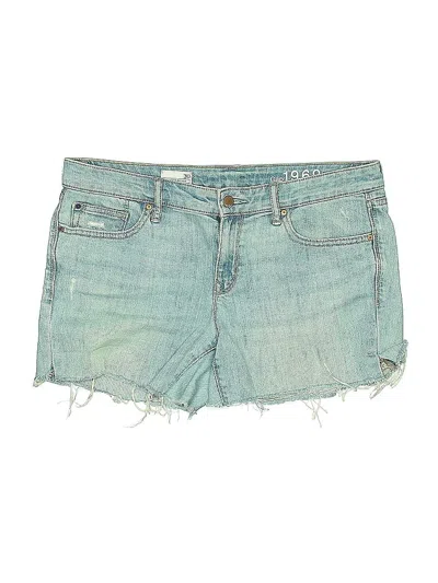 Pre-owned Gap Denim Shorts In Blue
