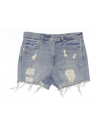 Pre-owned Gap Denim Shorts In Blue