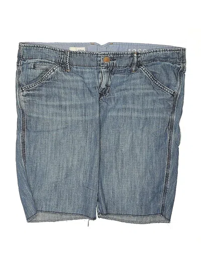 Pre-owned Gap Denim Shorts In Blue