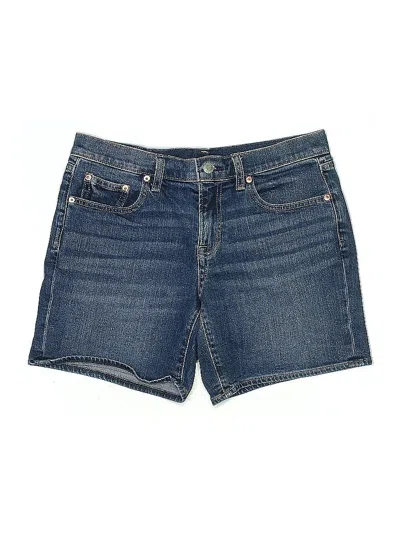 Pre-owned Gap Denim Shorts In Blue