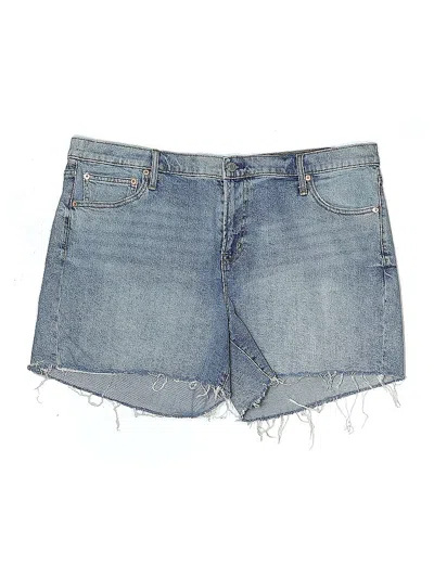 Pre-owned Gap Denim Shorts In Blue