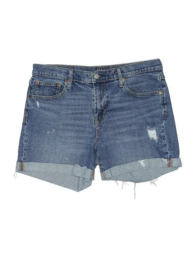 Pre-owned Gap Denim Shorts In Blue
