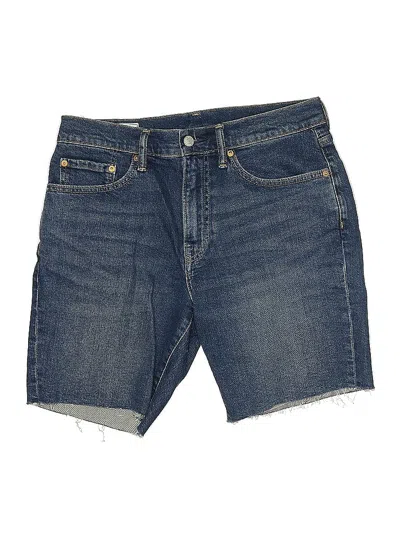 Pre-owned Gap Denim Shorts In Blue