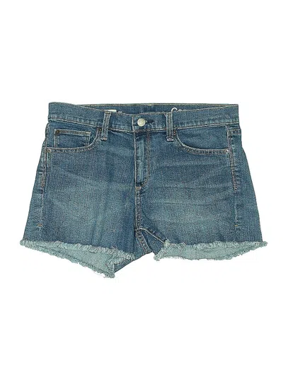 Pre-owned Gap Denim Shorts In Blue