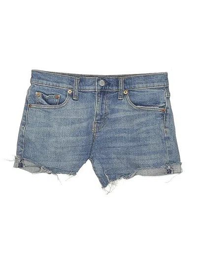 Pre-owned Gap Denim Shorts In Blue