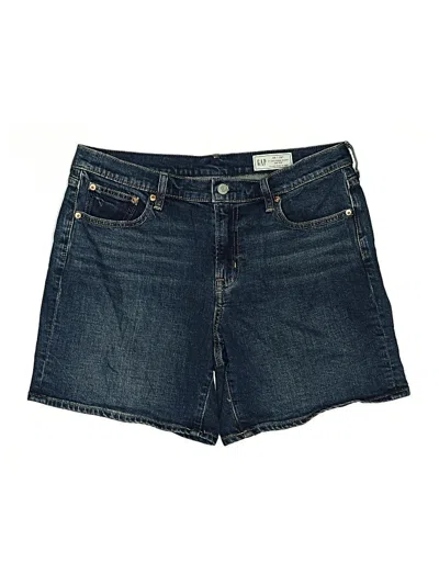 Pre-owned Gap Denim Shorts In Blue