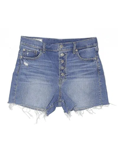 Pre-owned Gap Denim Shorts In Blue