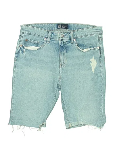 Pre-owned Gap Denim Shorts In Blue