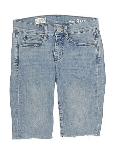 Pre-owned Gap Denim Shorts In Blue