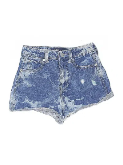 Pre-owned Gap Denim Shorts In Blue