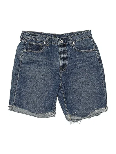 Pre-owned Gap Denim Shorts In Blue