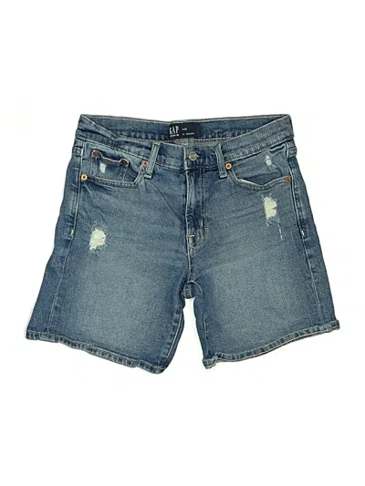 Pre-owned Gap Denim Shorts In Blue