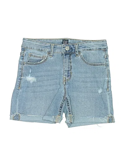 Pre-owned Gap Kids' Denim Shorts In Blue