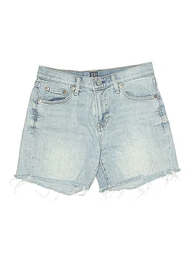 Pre-owned Gap Denim Shorts In Blue