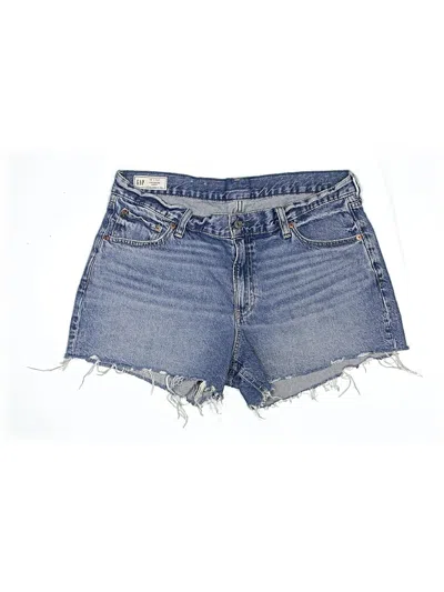 Pre-owned Gap Denim Shorts In Blue