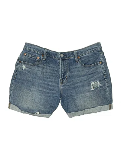 Pre-owned Gap Denim Shorts In Blue