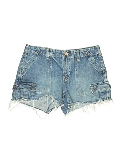 Pre-owned Gap Denim Shorts In Blue