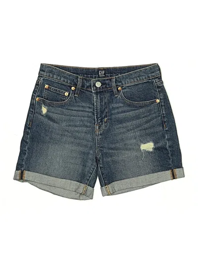 Pre-owned Gap Denim Shorts In Blue