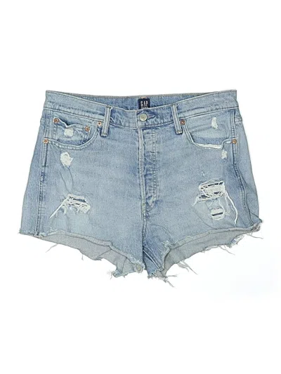 Pre-owned Gap Denim Shorts In Blue