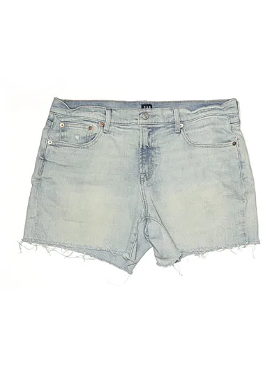 Pre-owned Gap Denim Shorts In Blue