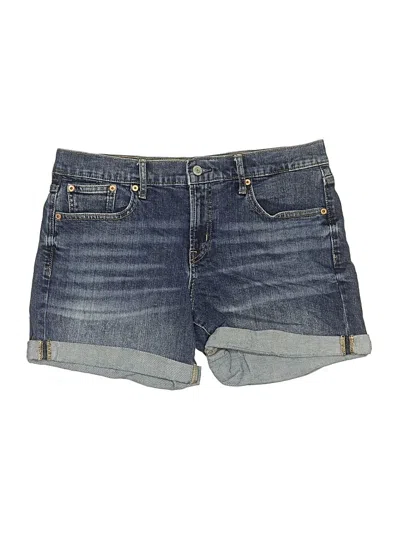 Pre-owned Gap Denim Shorts In Blue