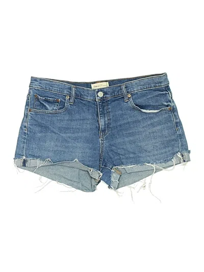 Pre-owned Gap Denim Shorts In Blue