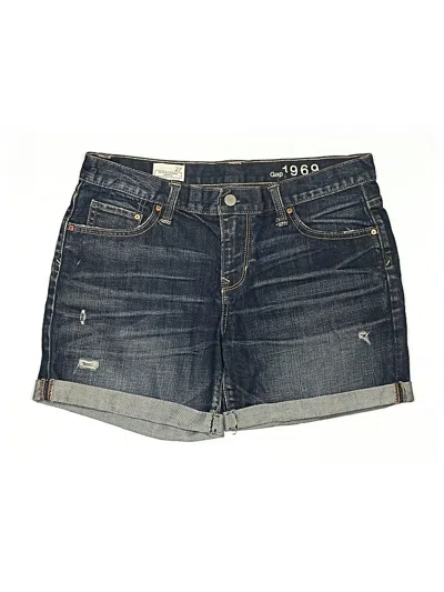 Pre-owned Gap Denim Shorts In Blue