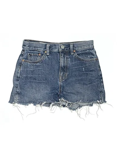 Pre-owned Gap Denim Shorts In Blue