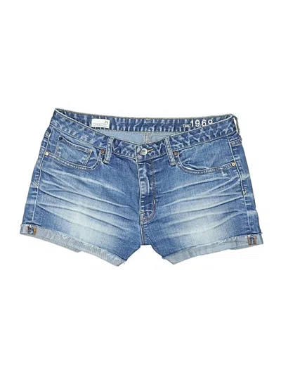 Pre-owned Gap Denim Shorts In Blue