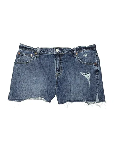 Pre-owned Gap Denim Shorts In Blue