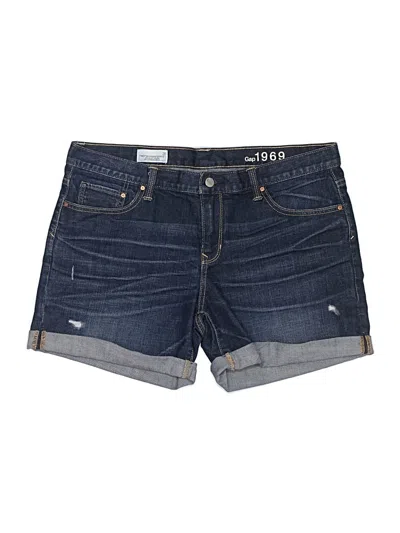 Pre-owned Gap Denim Shorts In Blue