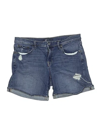 Pre-owned Gap Denim Shorts In Blue