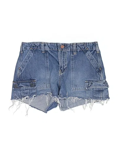 Pre-owned Gap Denim Shorts In Blue